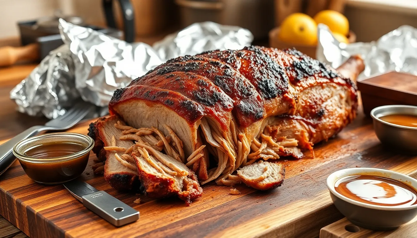 Perfect Smoked Pulled Pork Recipe: Tender, Juicy BBQ in 12 Hours 22 Perfect Smoked Pulled Pork Recipe: Tender, Juicy BBQ in 12 Hours 21