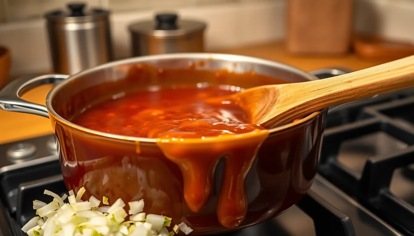 Homemade Apple Butter BBQ Sauce Recipe: Sweet & Smoky Perfection in 30 Minutes 4 Homemade Apple Butter BBQ Sauce Recipe: Sweet & Smoky Perfection in 30 Minutes 3