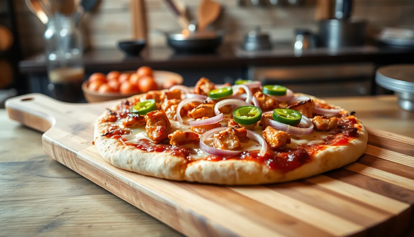 Easy BBQ Chicken Pizza Recipe: Homemade Restaurant-Quality in 30 Minutes 4 Easy BBQ Chicken Pizza Recipe: Homemade Restaurant-Quality in 30 Minutes 3