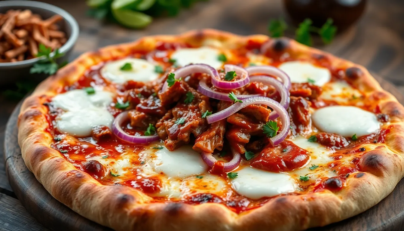 BBQ Pulled Pork Pizza Recipe: Easy Homemade Pizza with Smoky Barbecue Flavors 3