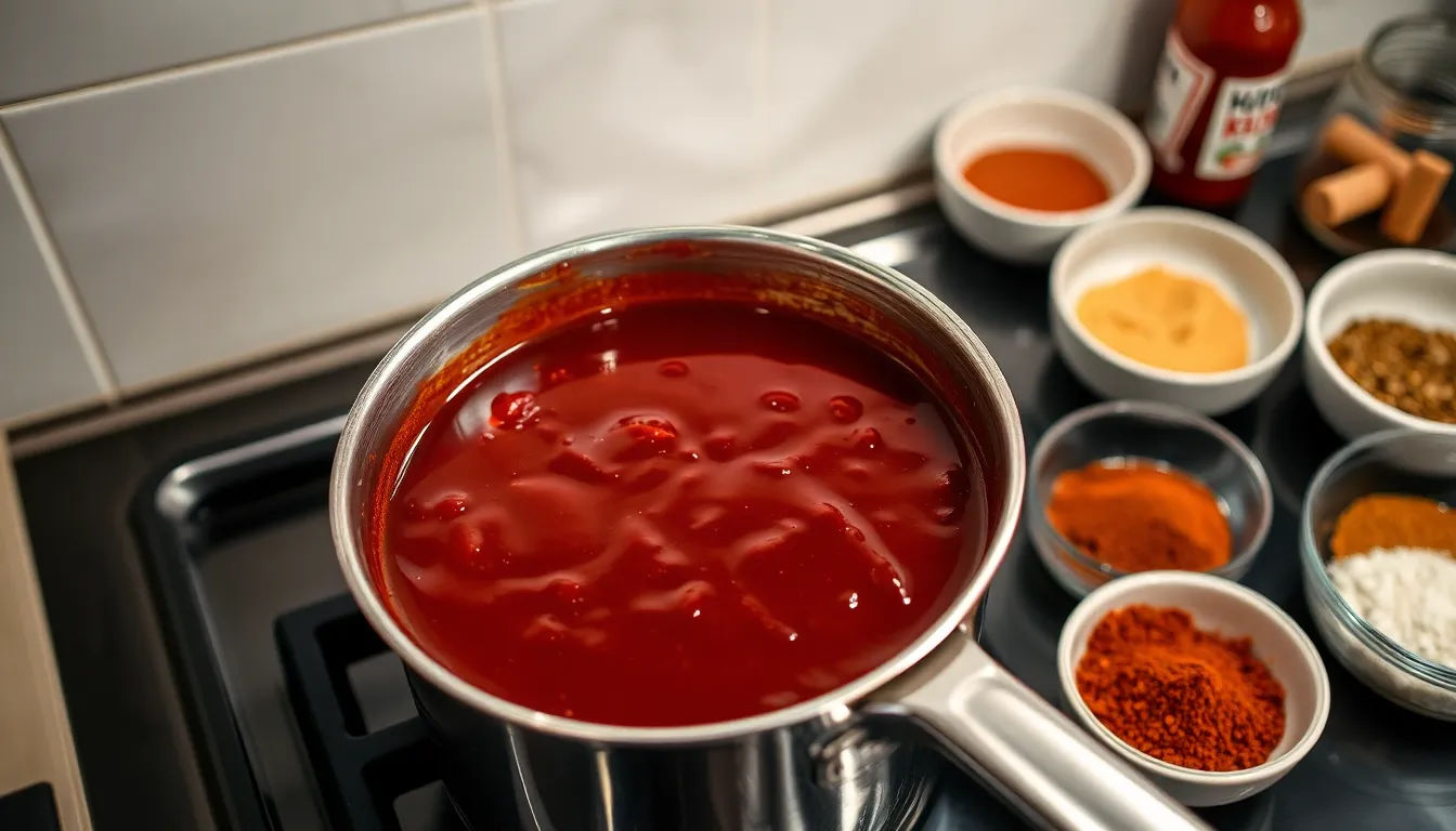The Best BBQ Sauce for Wings Recipe - Sweet, Smoky & Tangy Homemade Sauce 4 The Best BBQ Sauce for Wings Recipe - Sweet, Smoky & Tangy Homemade Sauce 3