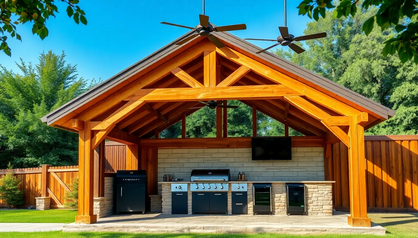 25 Creative Outdoor BBQ Smoker Area Ideas to Transform Your Backyard 4 25 Creative Outdoor BBQ Smoker Area Ideas to Transform Your Backyard 3