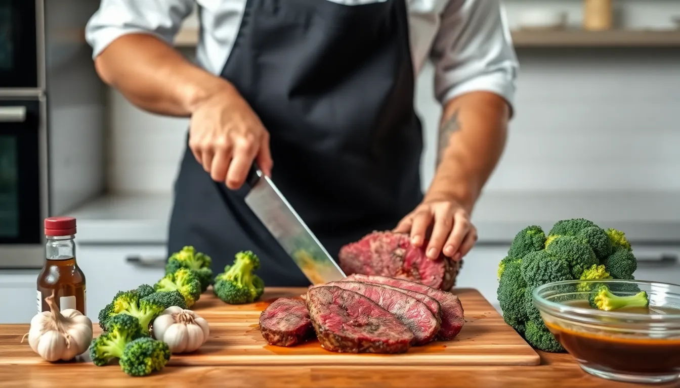 Easy Keto Beef and Broccoli Recipe (Ready in 20 Minutes!) 4 Easy Keto Beef and Broccoli Recipe (Ready in 20 Minutes!) 3