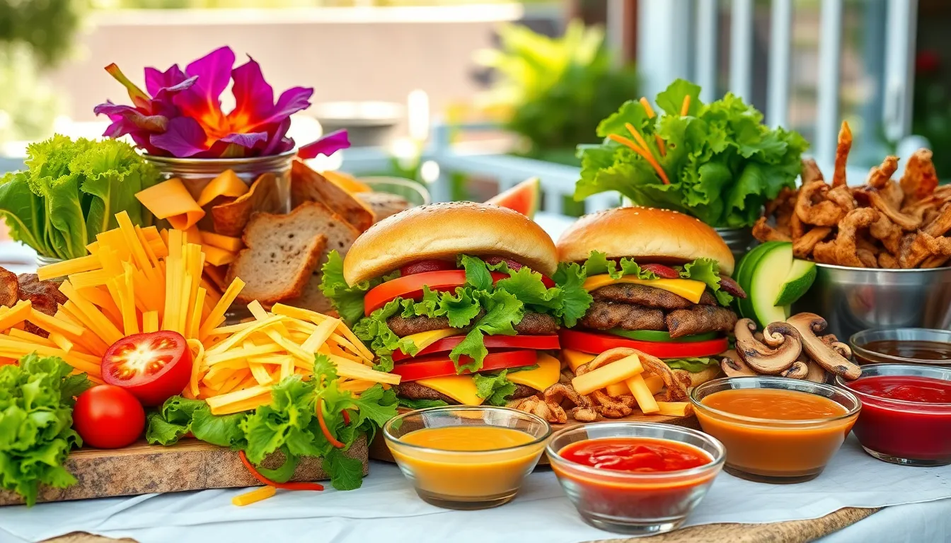 20 Epic Burger Buffet Ideas for Your Ultimate BBQ Party 4 20 Epic Burger Buffet Ideas for Your Ultimate BBQ Party 3