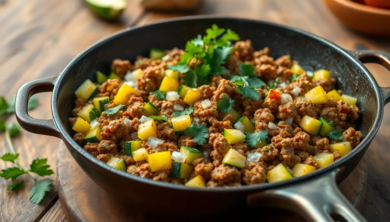 Easy Calabacitas Recipe with Ground Beef - 30-Minute Mexican Comfort Food 3