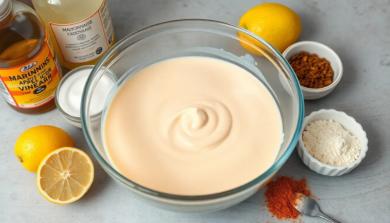 Homemade Carolina White BBQ Sauce Recipe (Ready in 10 Minutes!) 4 Homemade Carolina White BBQ Sauce Recipe (Ready in 10 Minutes!) 3