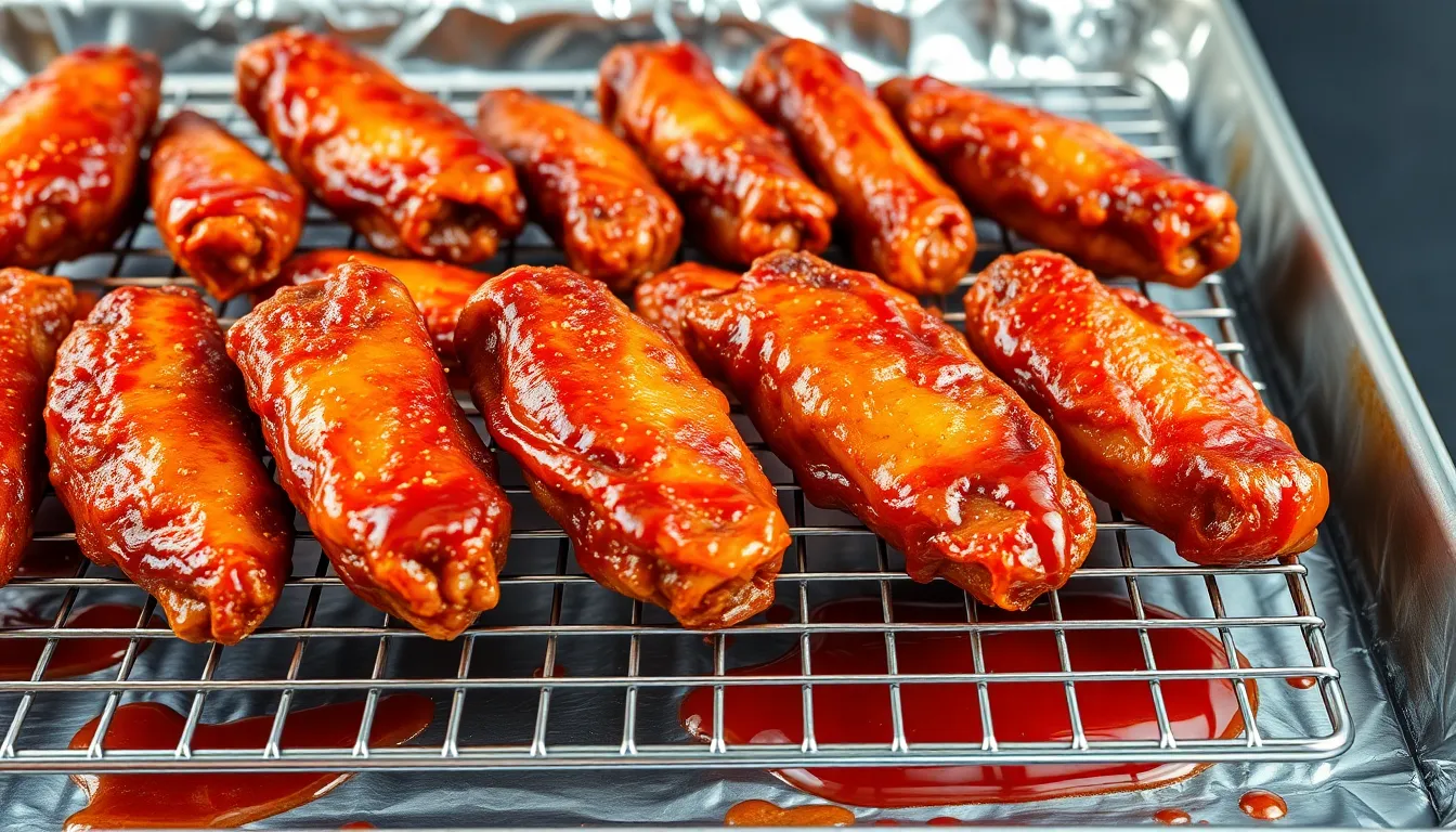 Easy BBQ Wings in Oven: Crispy Restaurant-Quality Recipe in 60 Minutes 4 Easy BBQ Wings in Oven: Crispy Restaurant-Quality Recipe in 60 Minutes 3