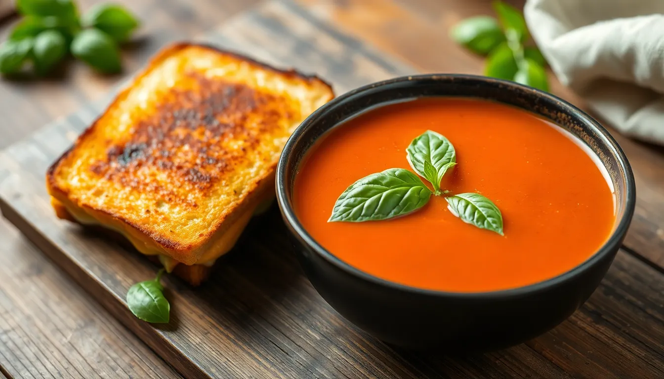 Easy Grilled Cheese and Tomato Soup Recipe - Perfect Comfort Food Combo 3