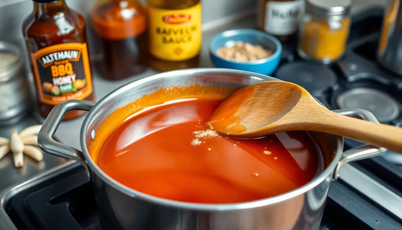 Best Homemade Honey BBQ Sauce for Wings Recipe (15 Minutes!) 4 Best Homemade Honey BBQ Sauce for Wings Recipe (15 Minutes!) 3