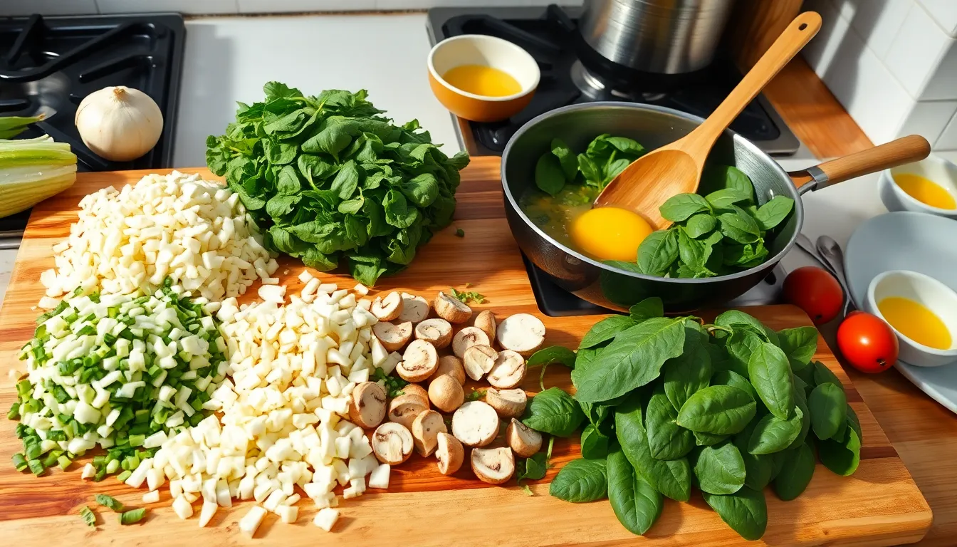 Joe's Special Recipe Ground Beef: San Francisco's Iconic Spinach & Egg Scramble 4 Joe's Special Recipe Ground Beef: San Francisco's Iconic Spinach & Egg Scramble 3