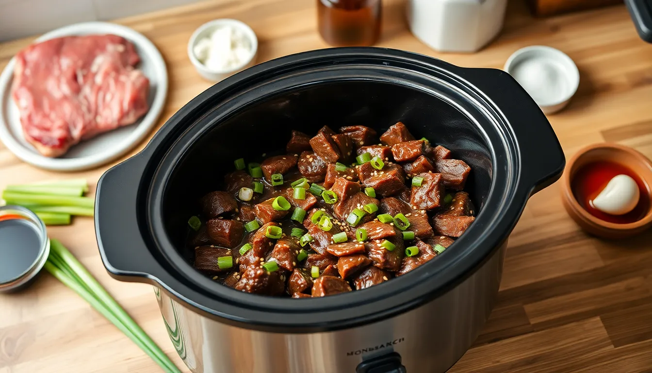 Easy Slow Cooker Mongolian Beef Recipe - Tender & Flavorful in 4 Hours 3