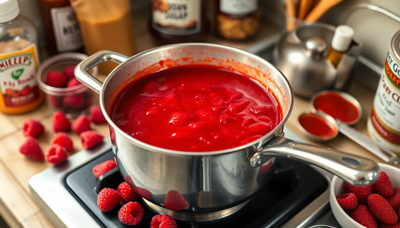 Easy Raspberry BBQ Sauce Recipe - Sweet & Tangy Homemade Grilling Sauce 3