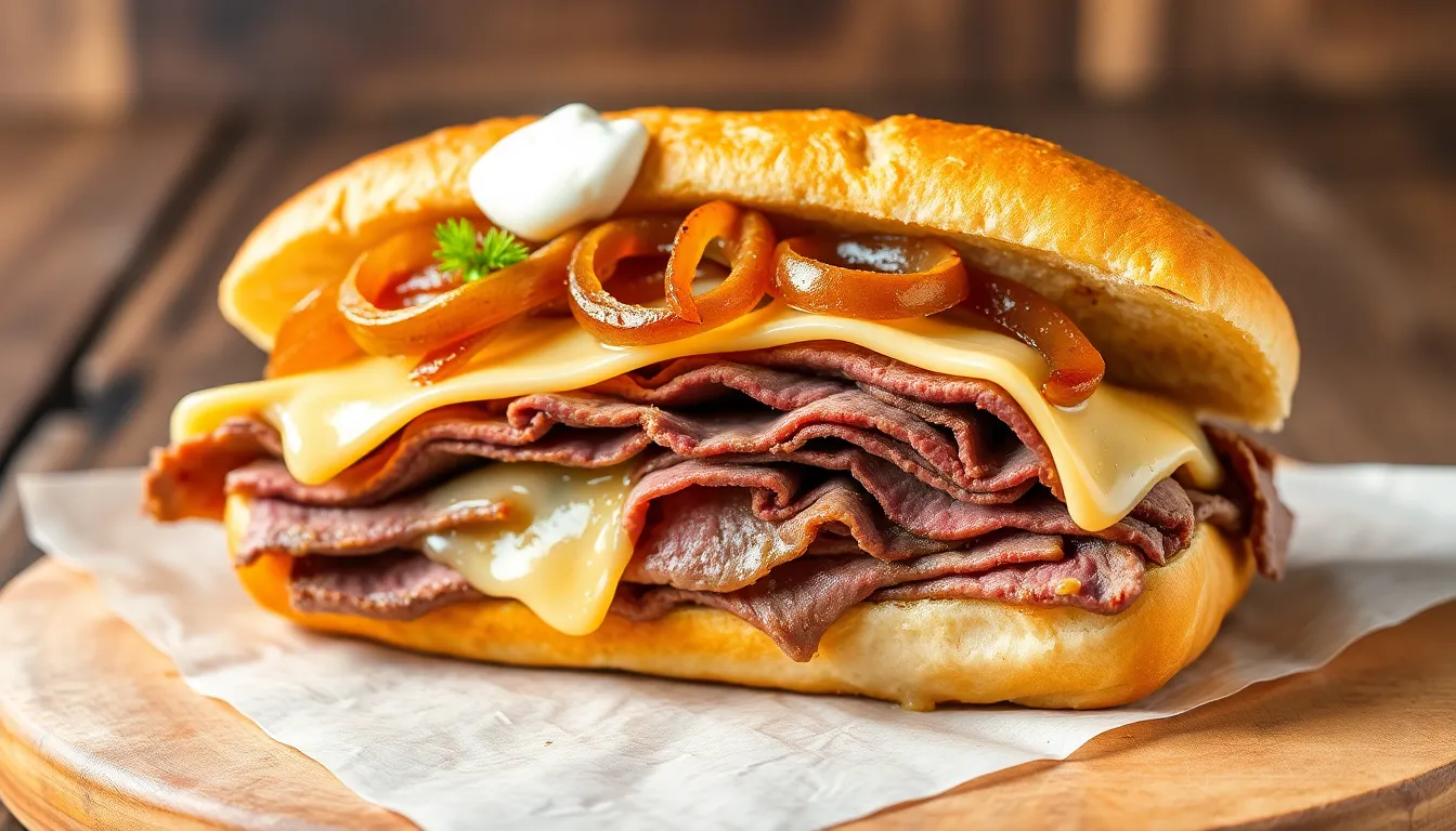 Perfect Shaved Beef Sandwich Recipe (Better Than Deli!) 4 Perfect Shaved Beef Sandwich Recipe (Better Than Deli!) 3