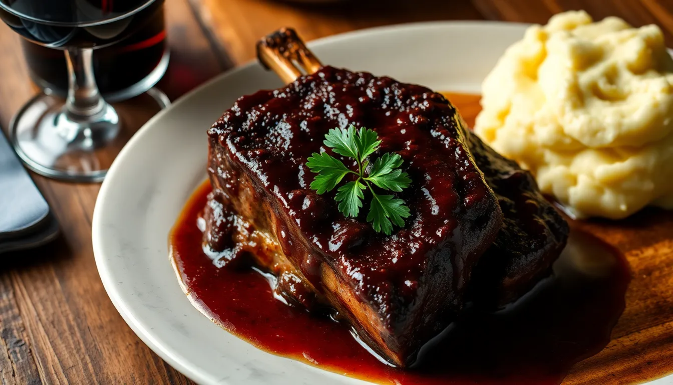 Perfect Short Beef Ribs Recipe: Fall-Off-The-Bone Tender in 3 Hours 4 Perfect Short Beef Ribs Recipe: Fall-Off-The-Bone Tender in 3 Hours 3