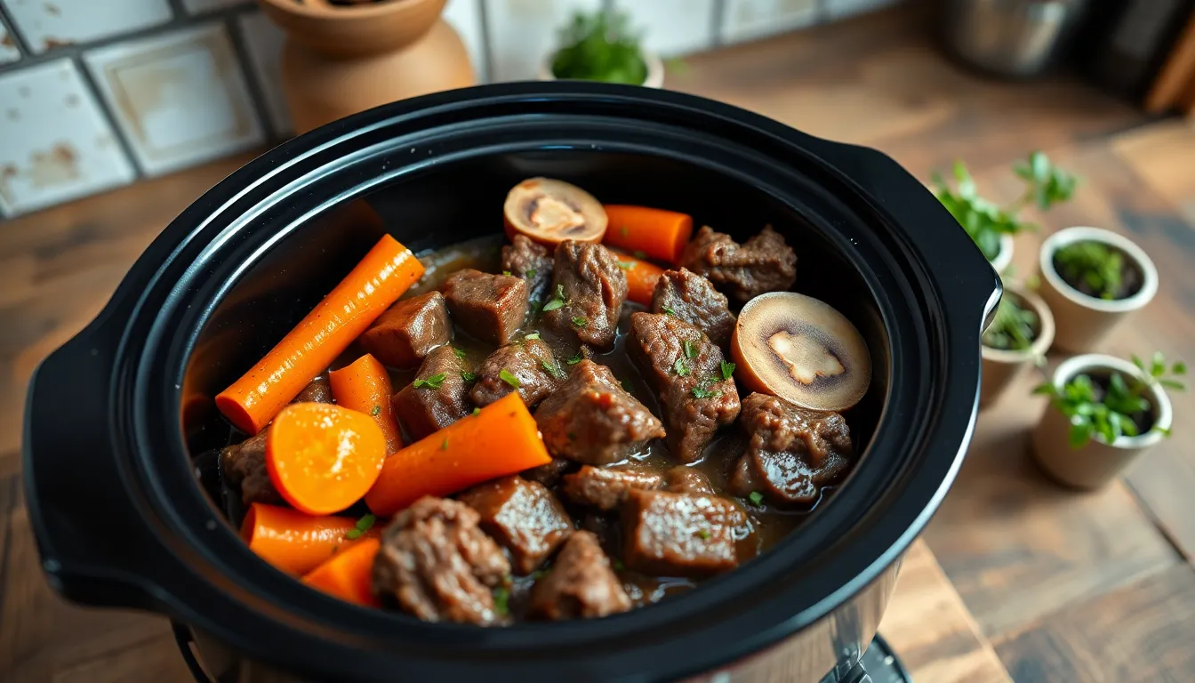 Easy Slow Cooker Beef Bourguignon Recipe - Perfect for Busy Weeknights 4 Easy Slow Cooker Beef Bourguignon Recipe - Perfect for Busy Weeknights 3