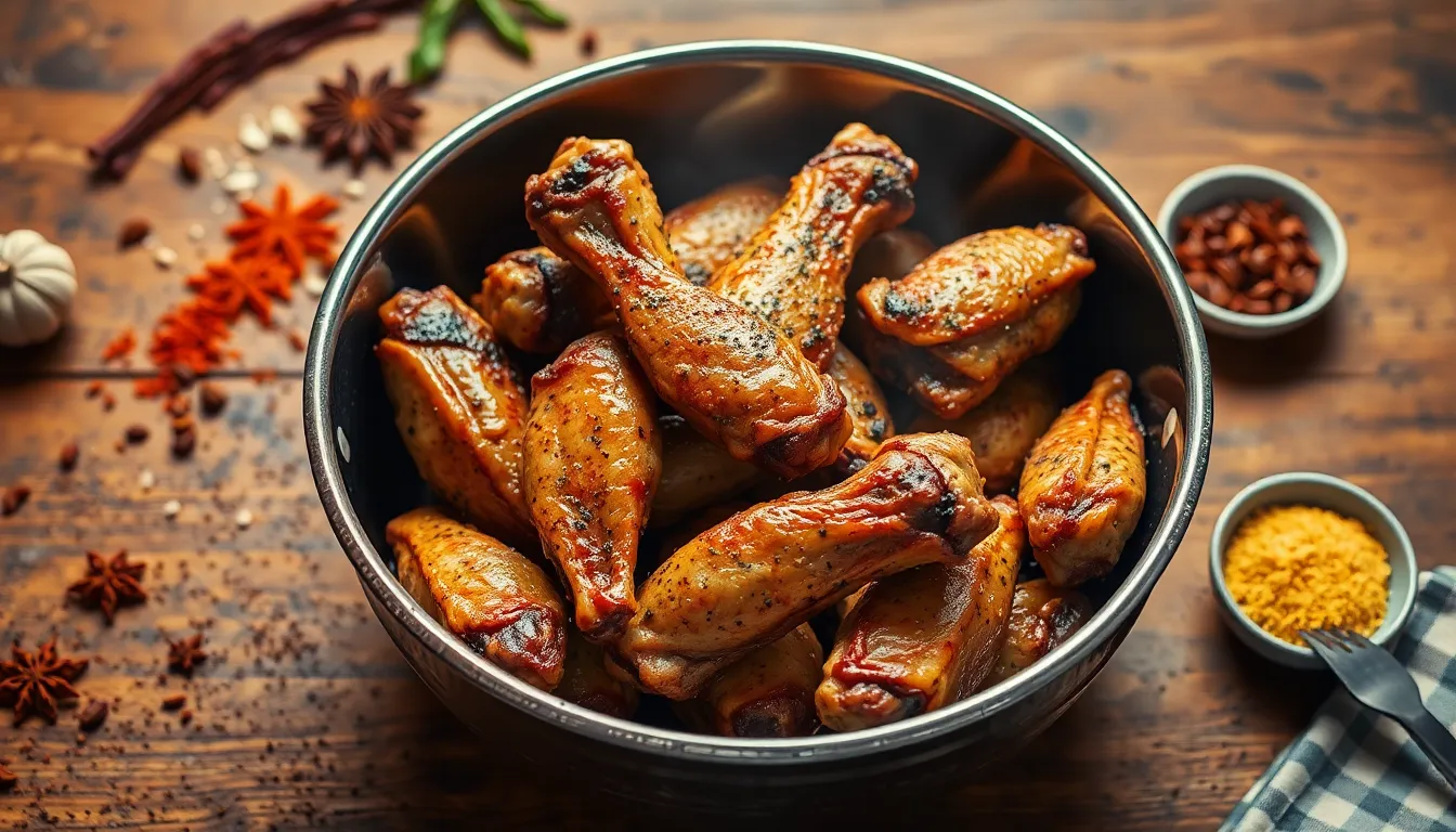 Smoked Chicken Wings Recipe: Crispy Skin, Juicy Meat Every Time 4 Smoked Chicken Wings Recipe: Crispy Skin, Juicy Meat Every Time 3