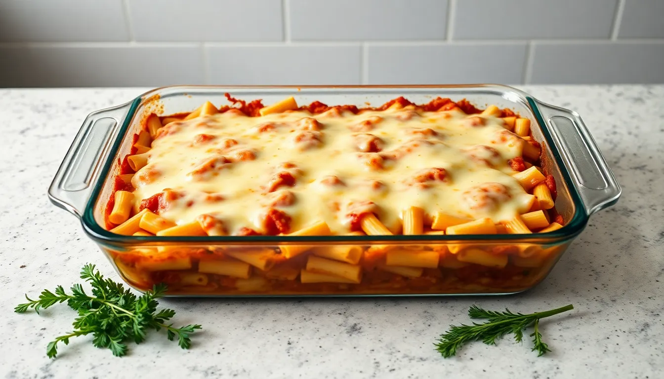 Easy Baked Ziti Recipe with Ground Beef - Perfect Comfort Food for Families 5