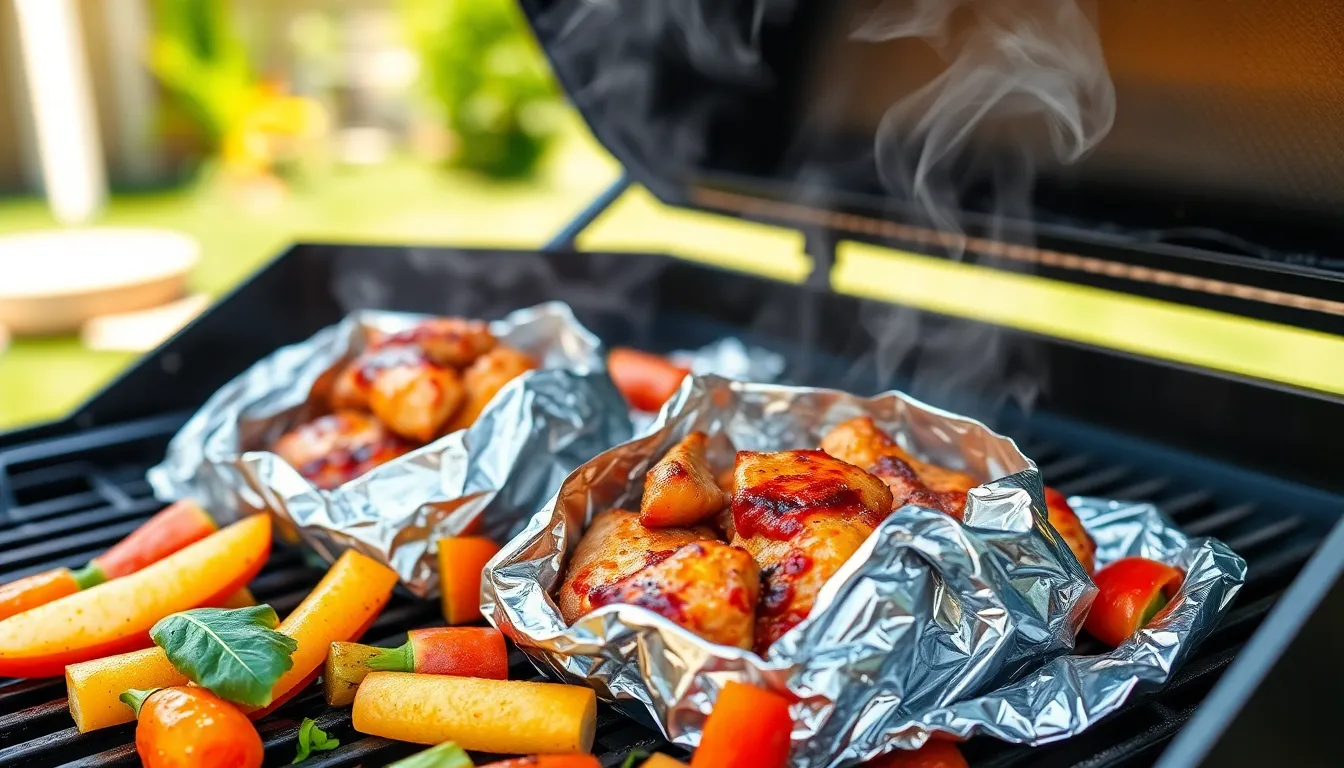Easy BBQ Chicken Foil Packets for the Grill (30-Minute Recipe!) 6 Easy BBQ Chicken Foil Packets for the Grill (30-Minute Recipe!) 5