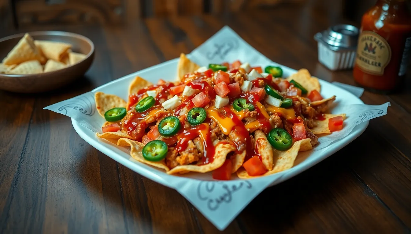BBQ Chicken Nachos Recipe: Easy 20-Minute Loaded Nacho Recipe 6 BBQ Chicken Nachos Recipe: Easy 20-Minute Loaded Nacho Recipe 5