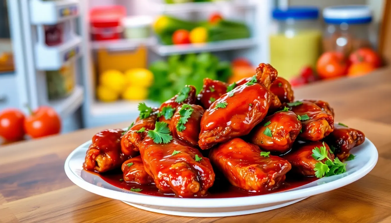 The Best BBQ Sauce for Wings Recipe - Sweet, Smoky & Tangy Homemade Sauce 6 The Best BBQ Sauce for Wings Recipe - Sweet, Smoky & Tangy Homemade Sauce 5
