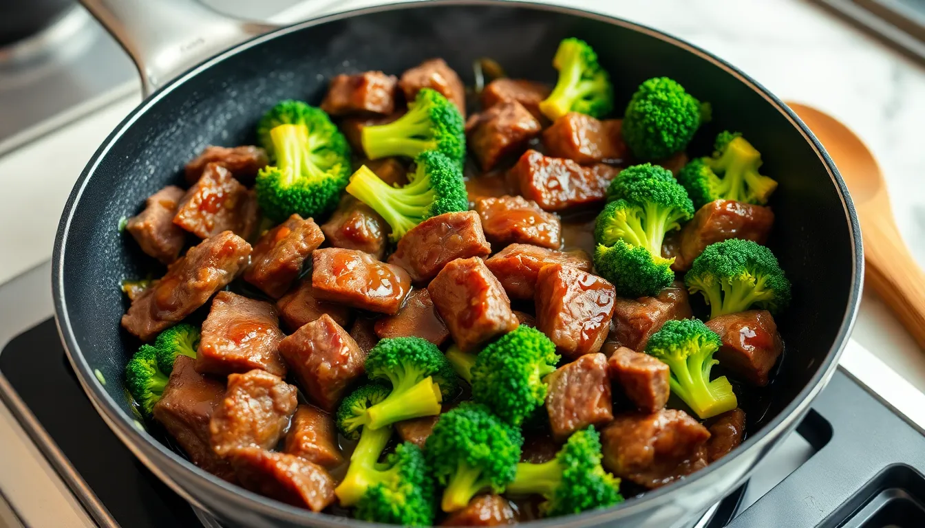 Healthy Beef and Broccoli Recipe: 30-Minute Low-Sodium Takeout Alternative 6 Healthy Beef and Broccoli Recipe: 30-Minute Low-Sodium Takeout Alternative 5