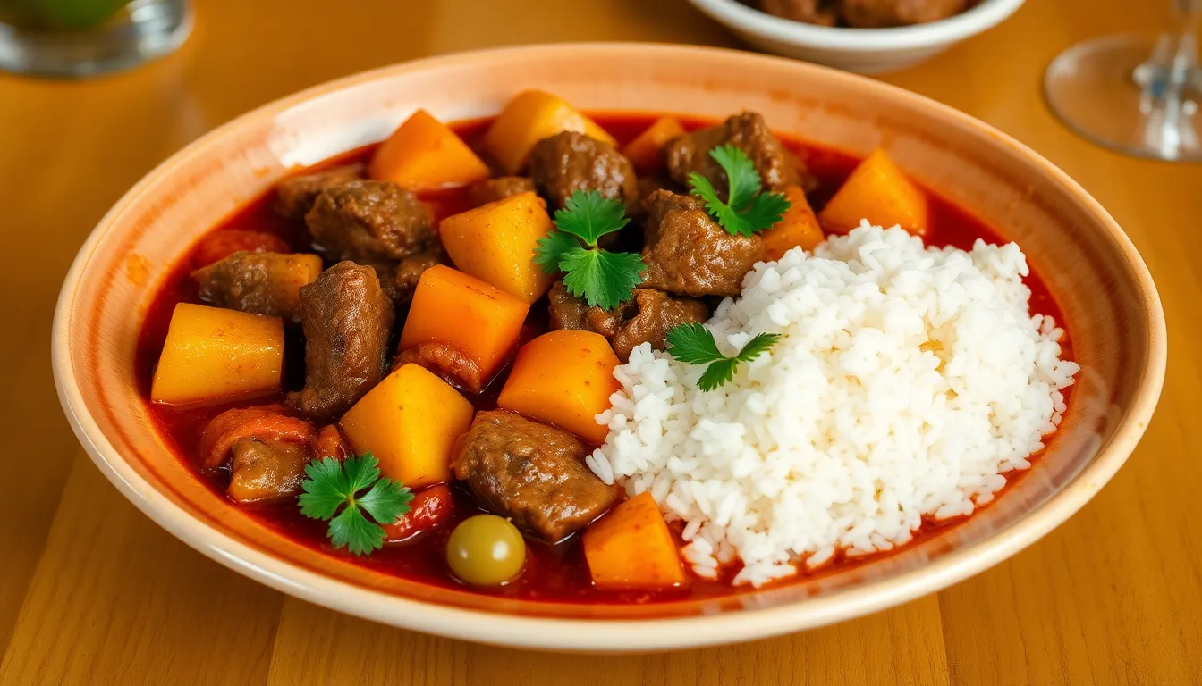 Authentic Beef Caldereta Recipe: Filipino Comfort Food That Feeds the Soul 6 Authentic Beef Caldereta Recipe: Filipino Comfort Food That Feeds the Soul 5