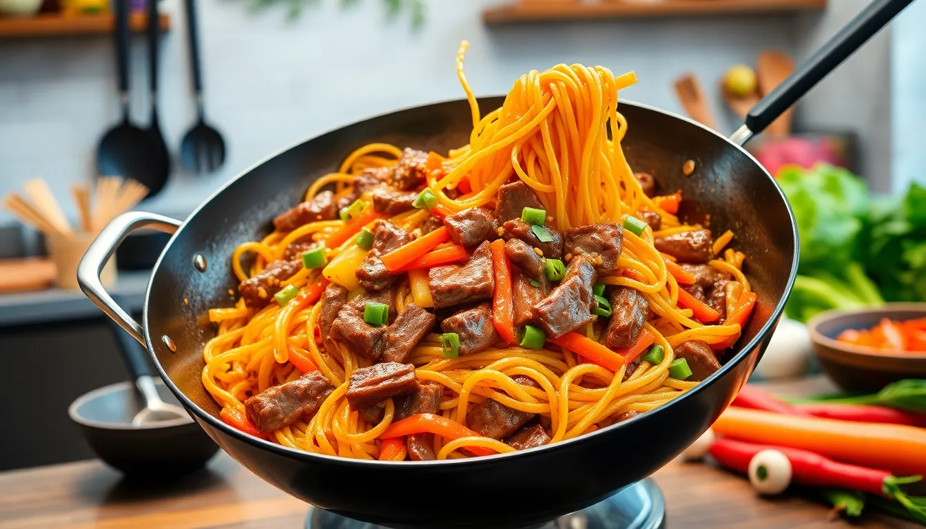 Easy Beef Chow Mein Recipe: Restaurant-Quality in Just 20 Minutes 6 Easy Beef Chow Mein Recipe: Restaurant-Quality in Just 20 Minutes 5