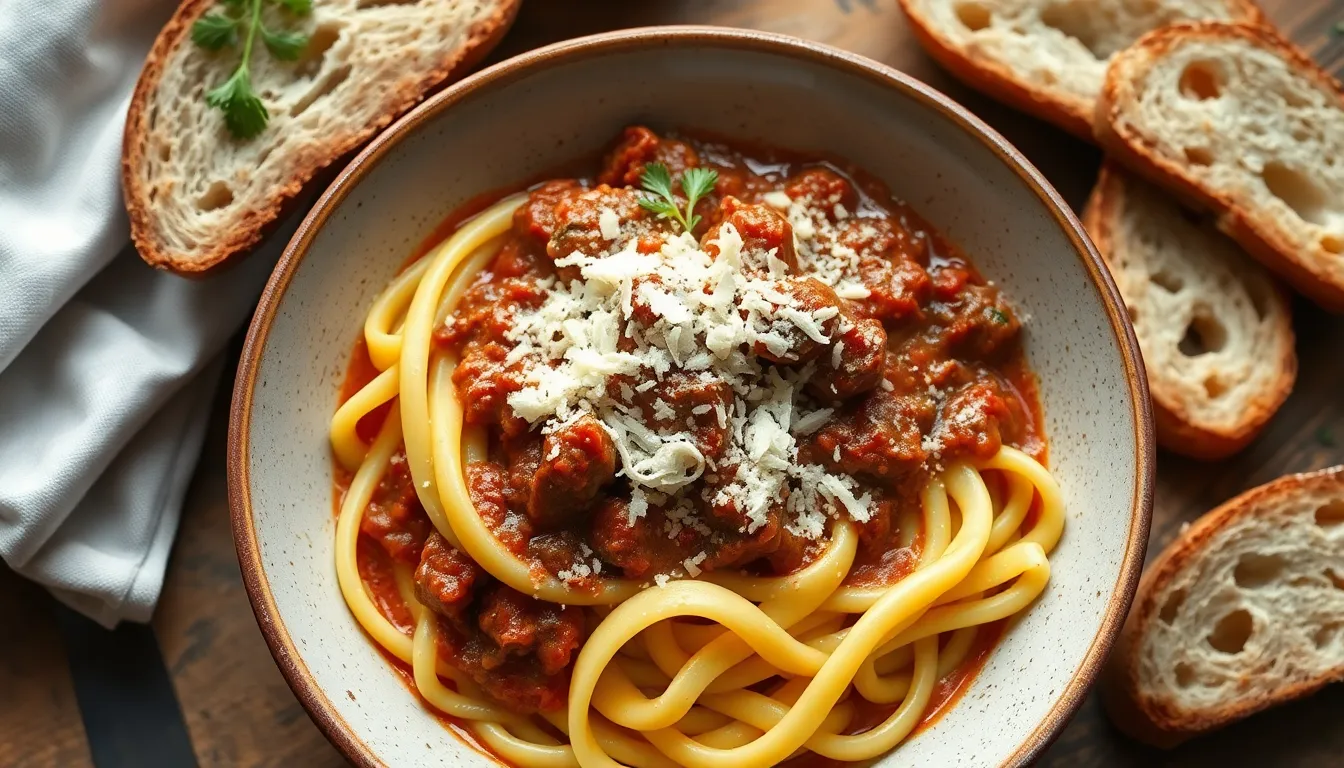 Easy Slow Cooker Beef Ragu Recipe: Restaurant-Quality in 6 Hours (No Stirring!) 6 Easy Slow Cooker Beef Ragu Recipe: Restaurant-Quality in 6 Hours (No Stirring!) 5