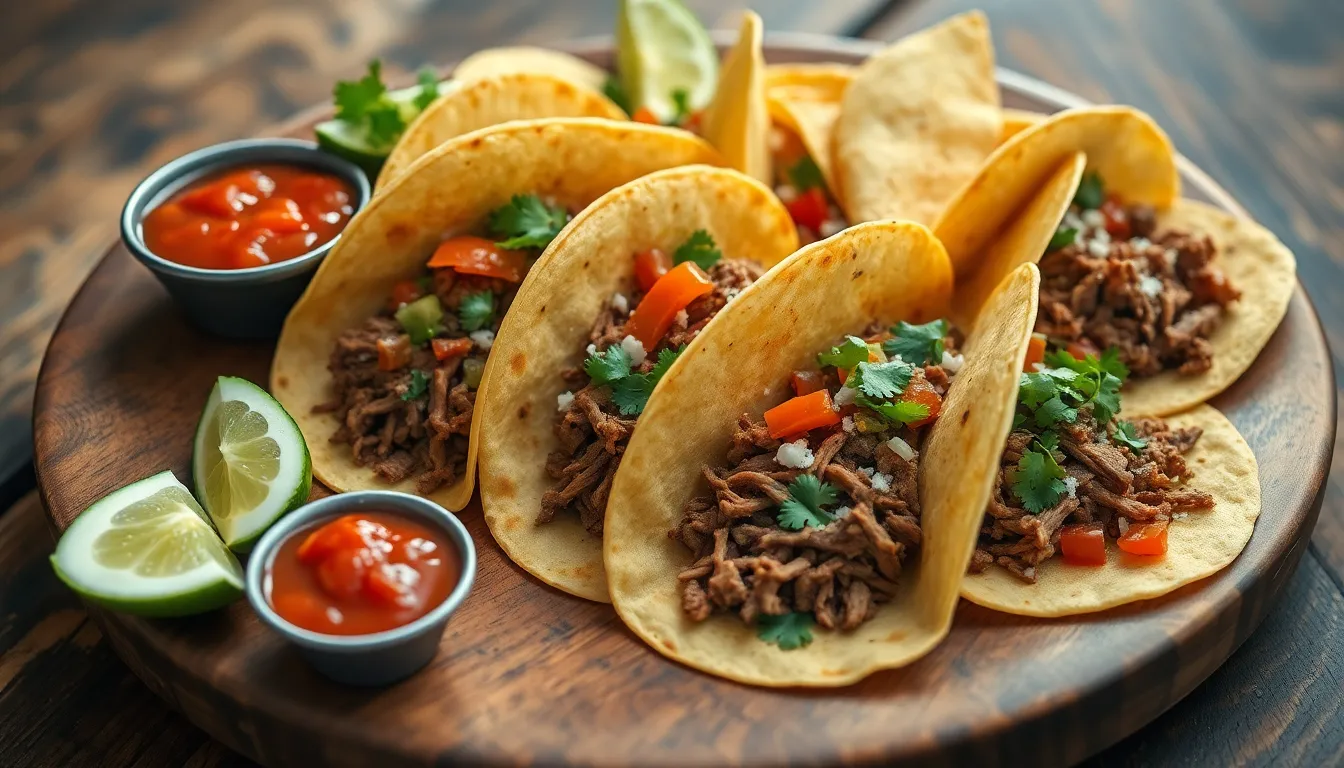 Easy Crockpot Beef Street Tacos Recipe - Tender, Authentic Mexican Flavor 6 Easy Crockpot Beef Street Tacos Recipe - Tender, Authentic Mexican Flavor 5