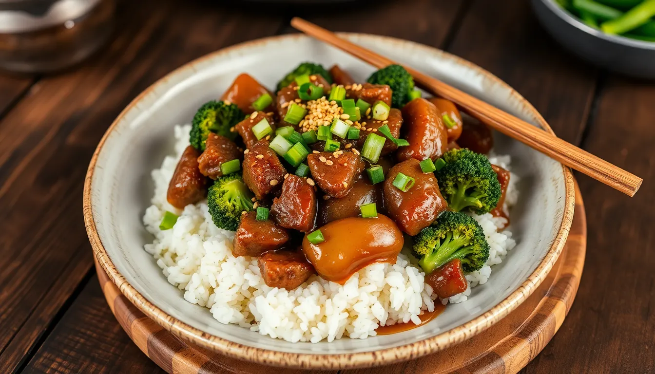 Easy Crockpot Beef and Broccoli Recipe - Better Than Takeout 7