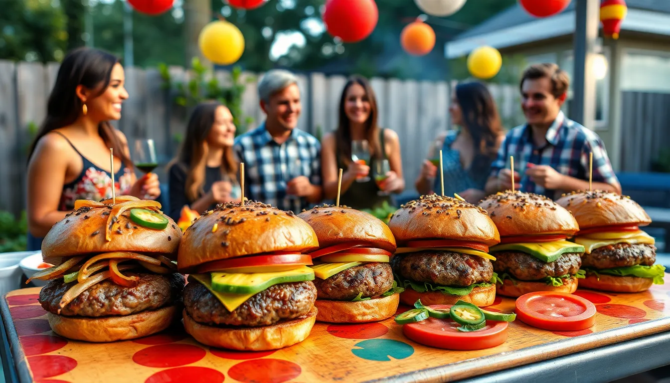 20 Epic Burger Buffet Ideas for Your Ultimate BBQ Party 6 20 Epic Burger Buffet Ideas for Your Ultimate BBQ Party 5