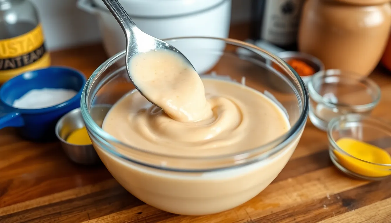 Homemade Carolina White BBQ Sauce Recipe (Ready in 10 Minutes!) 6 Homemade Carolina White BBQ Sauce Recipe (Ready in 10 Minutes!) 5
