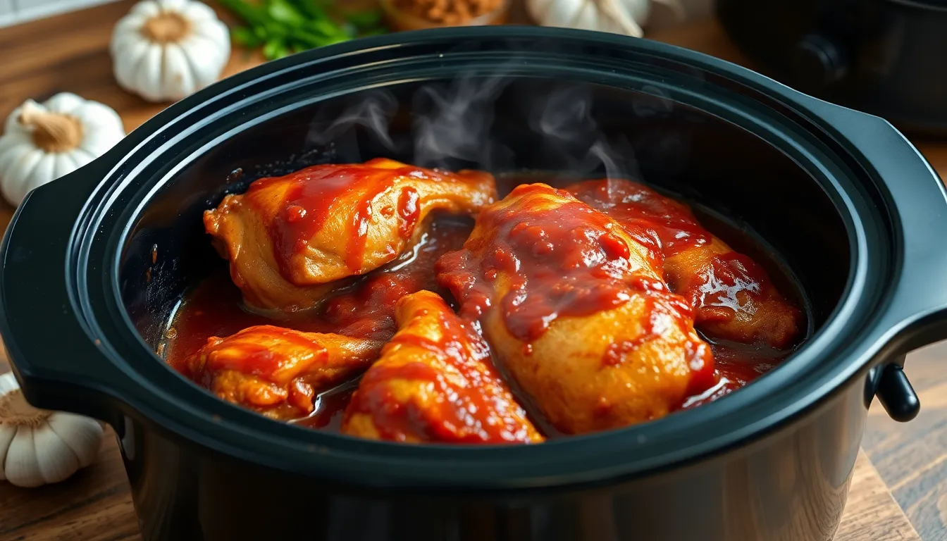 Easy Crockpot BBQ Chicken Recipe (Tender & Juicy in 6 Hours!) 6 Easy Crockpot BBQ Chicken Recipe (Tender & Juicy in 6 Hours!) 5