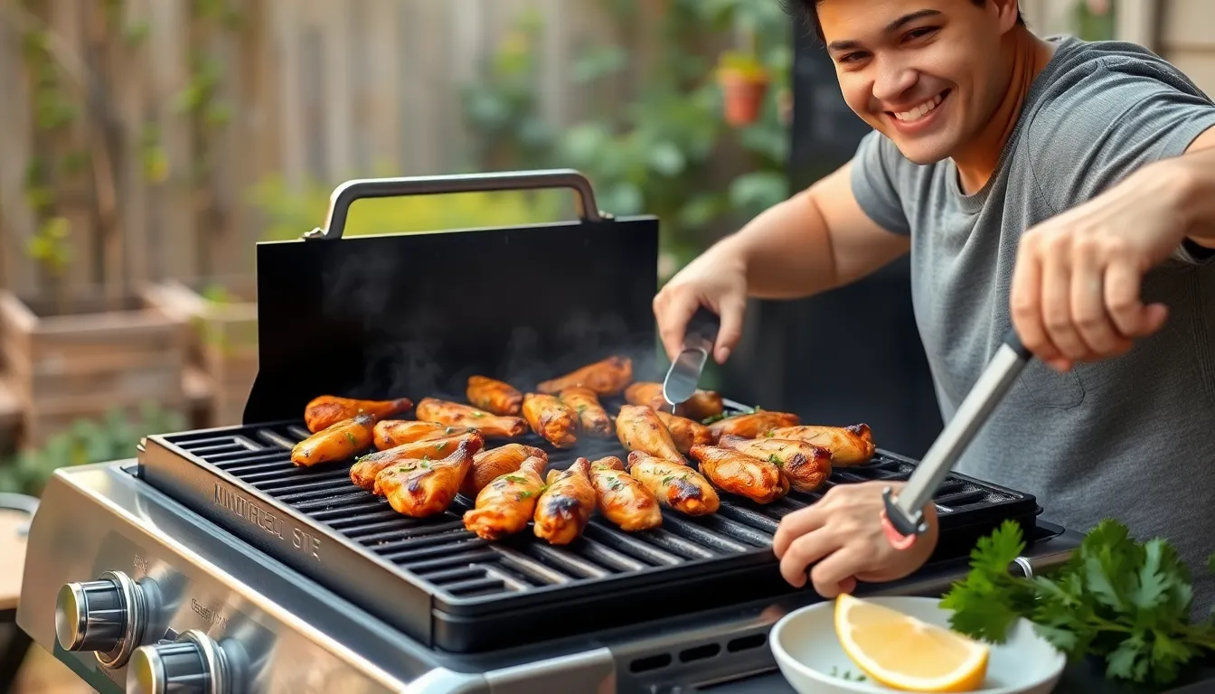 Ultimate Grilled Chicken Wings Recipe with Game-Changing Marinade (So Easy!) 6 Ultimate Grilled Chicken Wings Recipe with Game-Changing Marinade (So Easy!) 5