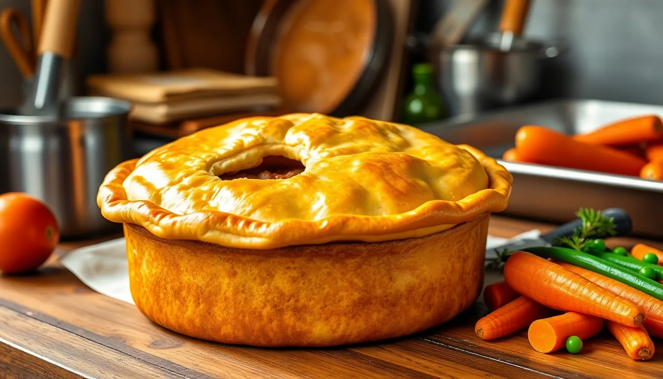 Easy Ground Beef Pot Pie Recipe - Comfort Food Made Simple in 60 Minutes 6 Easy Ground Beef Pot Pie Recipe - Comfort Food Made Simple in 60 Minutes 5
