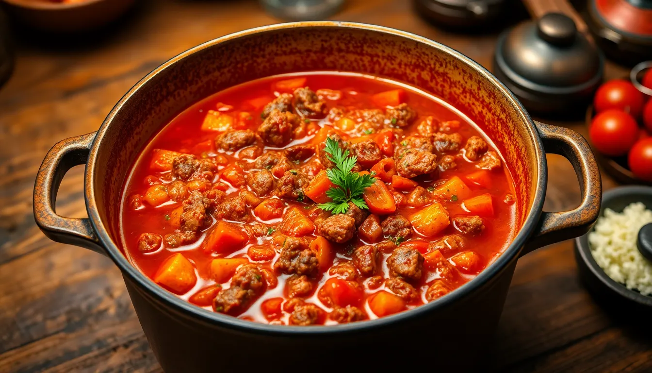 Healthy Beef Chili Recipe: Easy 45-Minute High-Protein Comfort Food 6 Healthy Beef Chili Recipe: Easy 45-Minute High-Protein Comfort Food 5