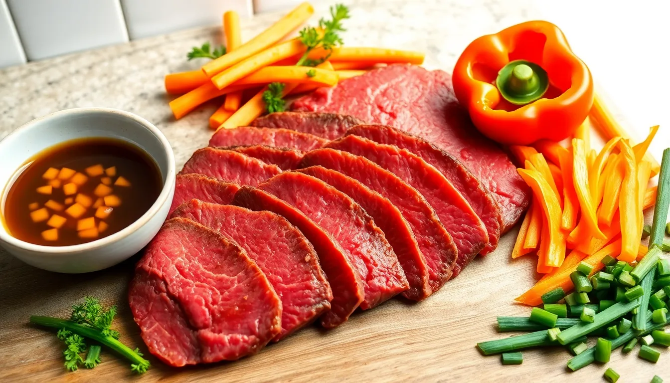 Healthy Mongolian Beef Recipe: 40% Fewer Calories in Just 20 Minutes 6 Healthy Mongolian Beef Recipe: 40% Fewer Calories in Just 20 Minutes 5