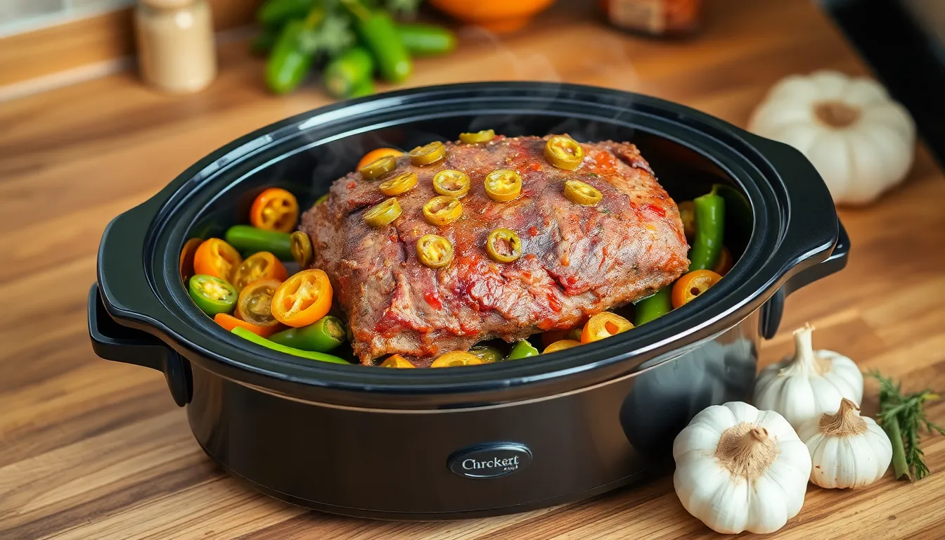 Easy Italian Beef Crockpot Recipe: Chicago-Style Sandwiches Made Simple 5