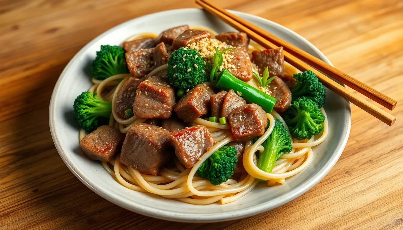 Easy Pad See Ew Recipe with Beef: Authentic Thai Noodles in 30 Minutes 5