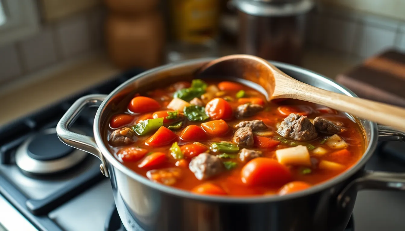 Easy Vegetable Beef Soup Recipe - Hearty Homemade Comfort Food in 2 Hours 5