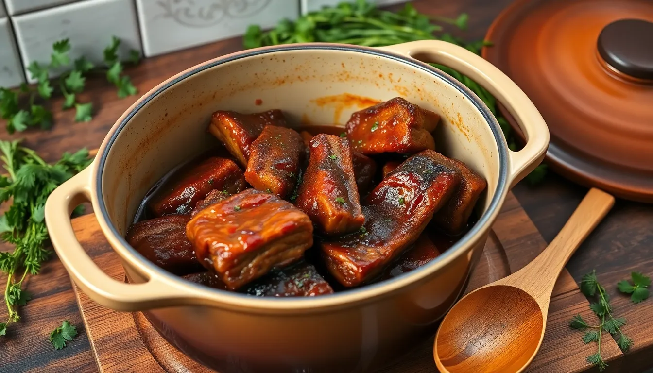 Perfect Short Beef Ribs Recipe: Fall-Off-The-Bone Tender in 3 Hours 6 Perfect Short Beef Ribs Recipe: Fall-Off-The-Bone Tender in 3 Hours 5
