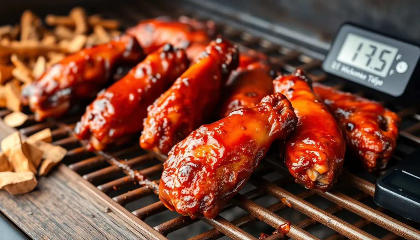 Smoked Chicken Wings Recipe: Crispy Skin, Juicy Meat Every Time 6 Smoked Chicken Wings Recipe: Crispy Skin, Juicy Meat Every Time 5