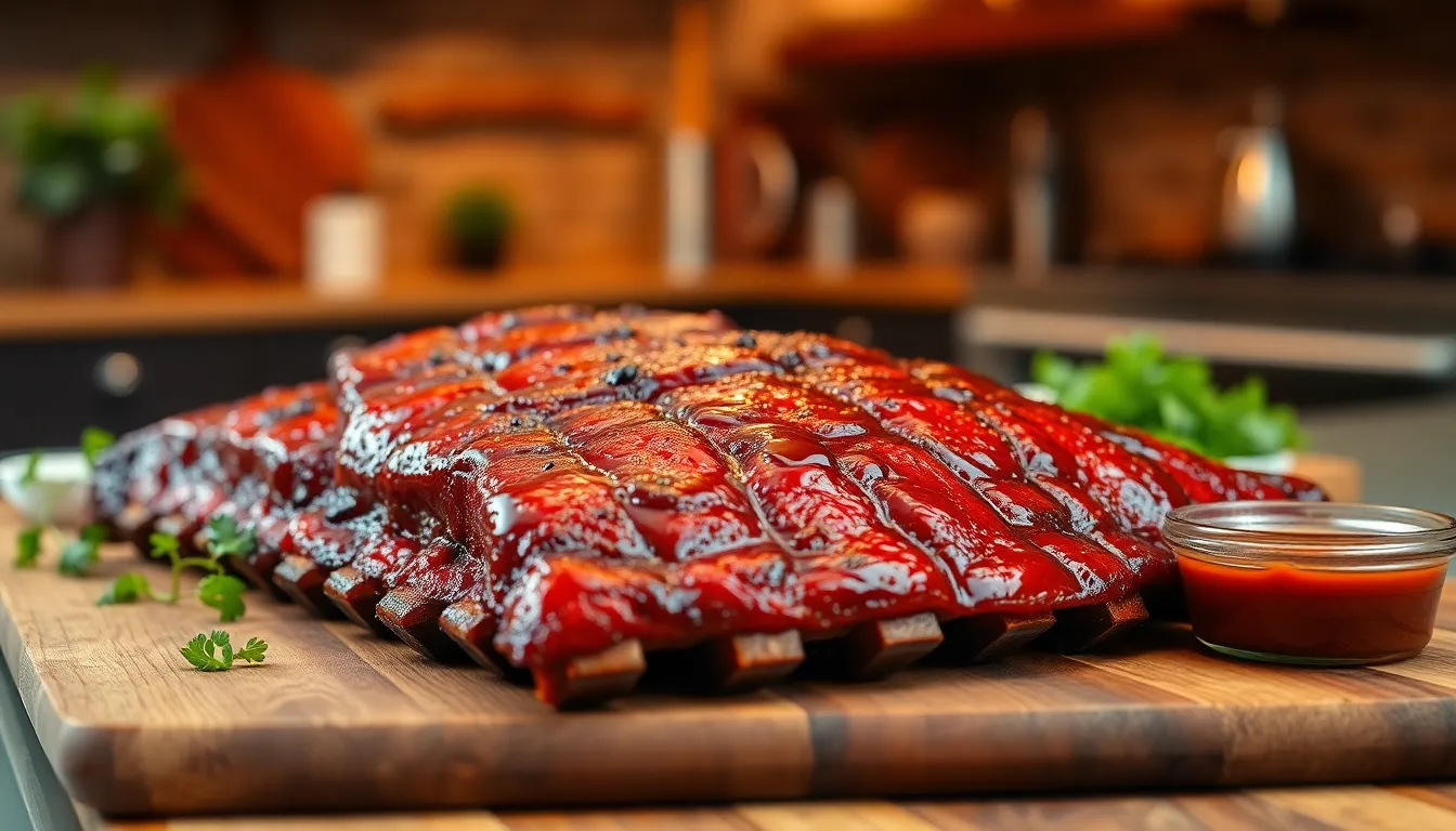 Easy BBQ Ribs in the Oven Recipe - Tender, Juicy Ribs Without a Grill 8 Easy BBQ Ribs in the Oven Recipe - Tender, Juicy Ribs Without a Grill 7