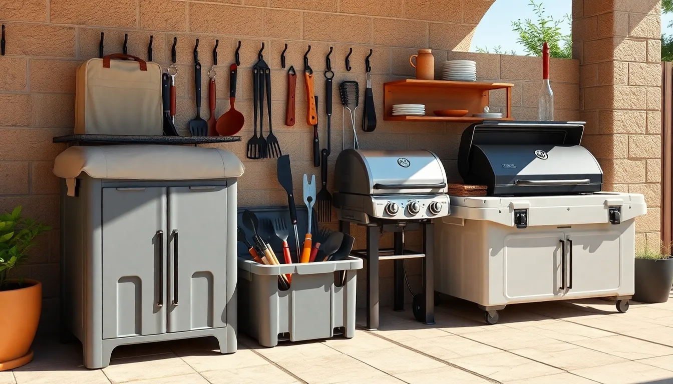 25 Creative BBQ Tool Storage Ideas That Will Transform Your Grilling Game 8 25 Creative BBQ Tool Storage Ideas That Will Transform Your Grilling Game 7
