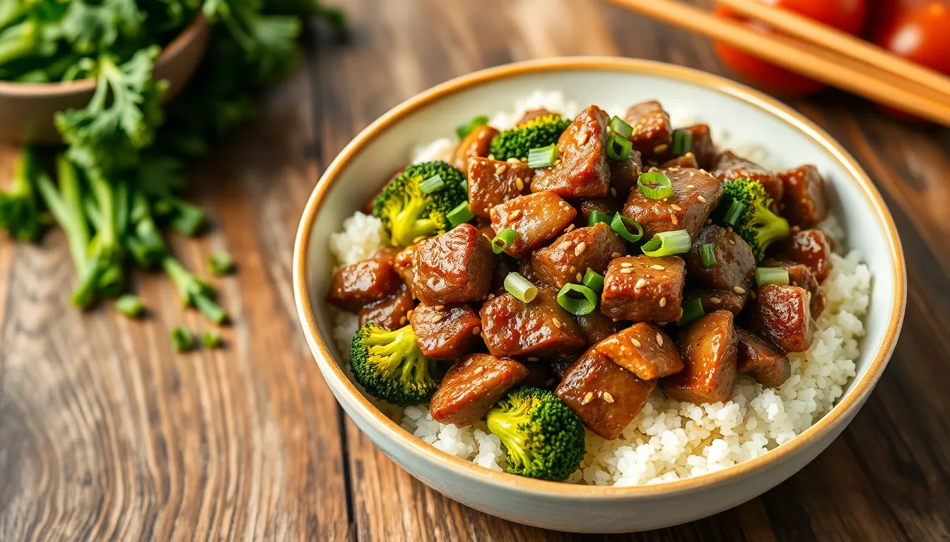 Healthy Beef and Broccoli Recipe: 30-Minute Low-Sodium Takeout Alternative 8 Healthy Beef and Broccoli Recipe: 30-Minute Low-Sodium Takeout Alternative 7