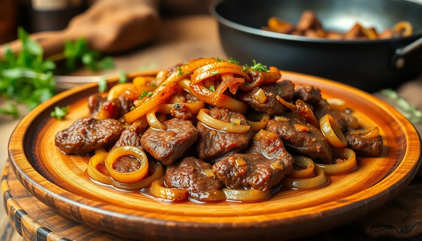 Easy Beef Liver and Onions Recipe: Tender, Flavorful & Restaurant-Quality 8 Easy Beef Liver and Onions Recipe: Tender, Flavorful & Restaurant-Quality 7
