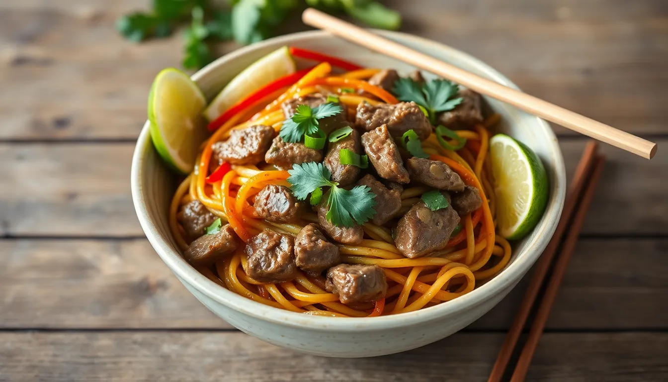 Easy Beef Pad Thai Recipe: Restaurant-Quality Thai Noodles in 20 Minutes 7