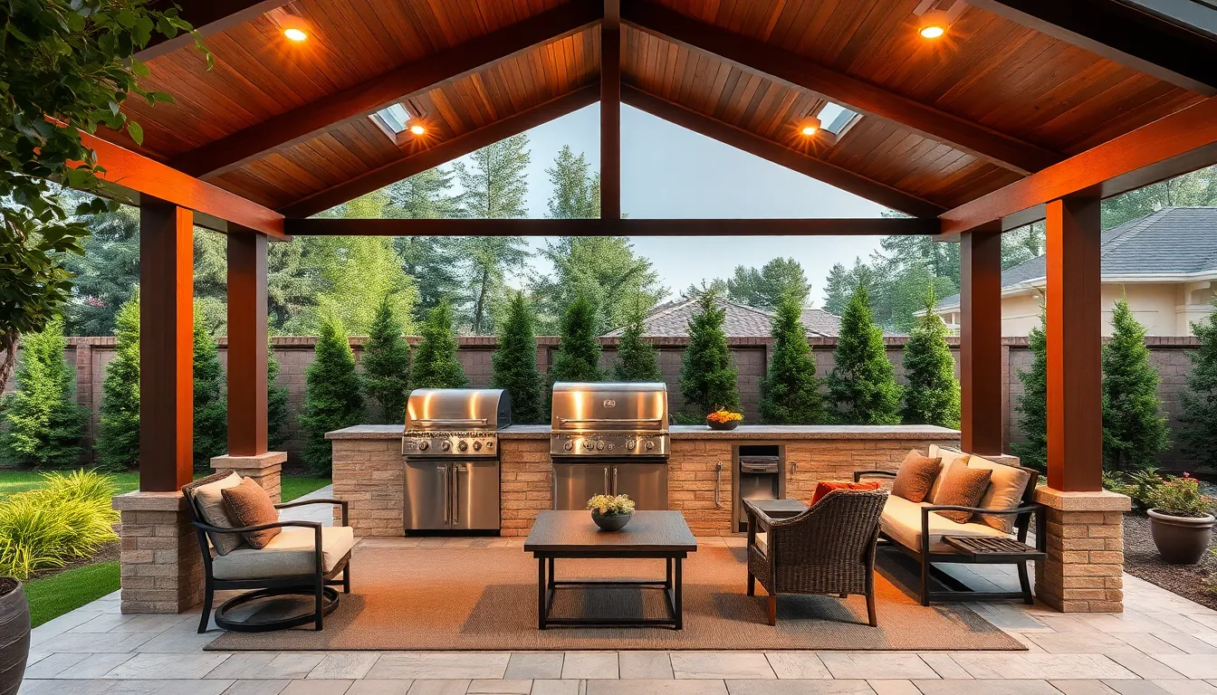 30 Built In BBQ Ideas: Transform Your Outdoor Barbeque Grill Area Into Paradise 8 30 Built In BBQ Ideas: Transform Your Outdoor Barbeque Grill Area Into Paradise 7