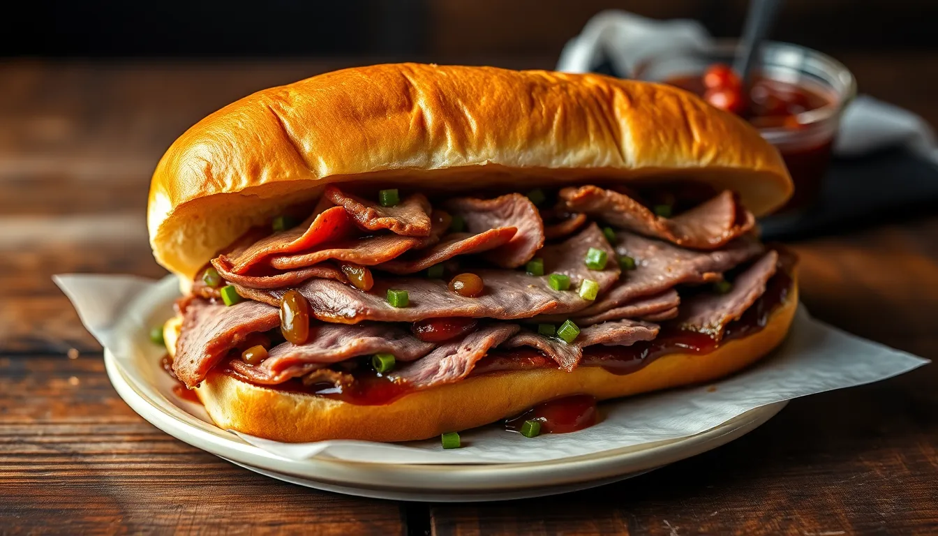 Authentic Chicago Italian Beef Recipe: Make the Iconic Sandwich at Home 8 Authentic Chicago Italian Beef Recipe: Make the Iconic Sandwich at Home 7