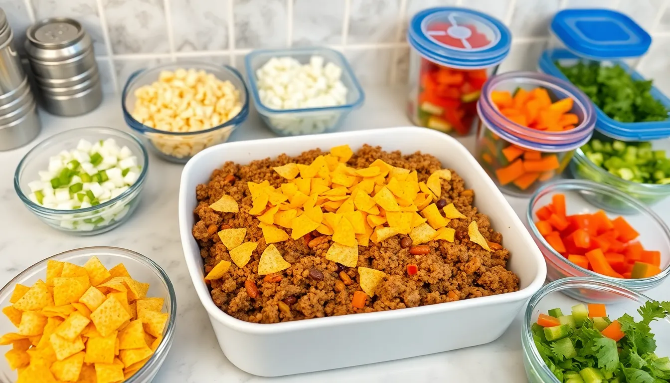 Easy Corn Chips Recipe with Ground Beef - 30-Minute Family Dinner 8 Easy Corn Chips Recipe with Ground Beef - 30-Minute Family Dinner 7
